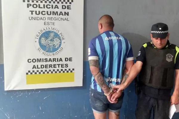 Presunto prestamista fue detenido por destrozar un celular y un auto