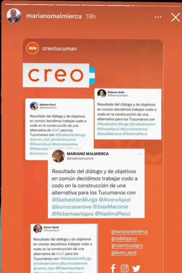 Un acuerdo entre el PRO y CREO agita la interna de Juntos por el Cambio en Yerba Buena