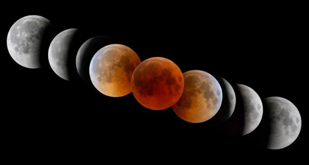 Eclipse lunar a qué hora comenzó y cómo verlo en Argentina