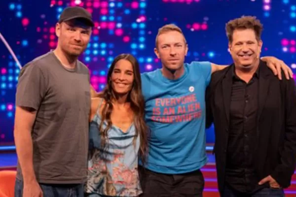Coldplay, con Juana Viale y Bebe Contepomi: mirá el detrás de escena de la entrevista