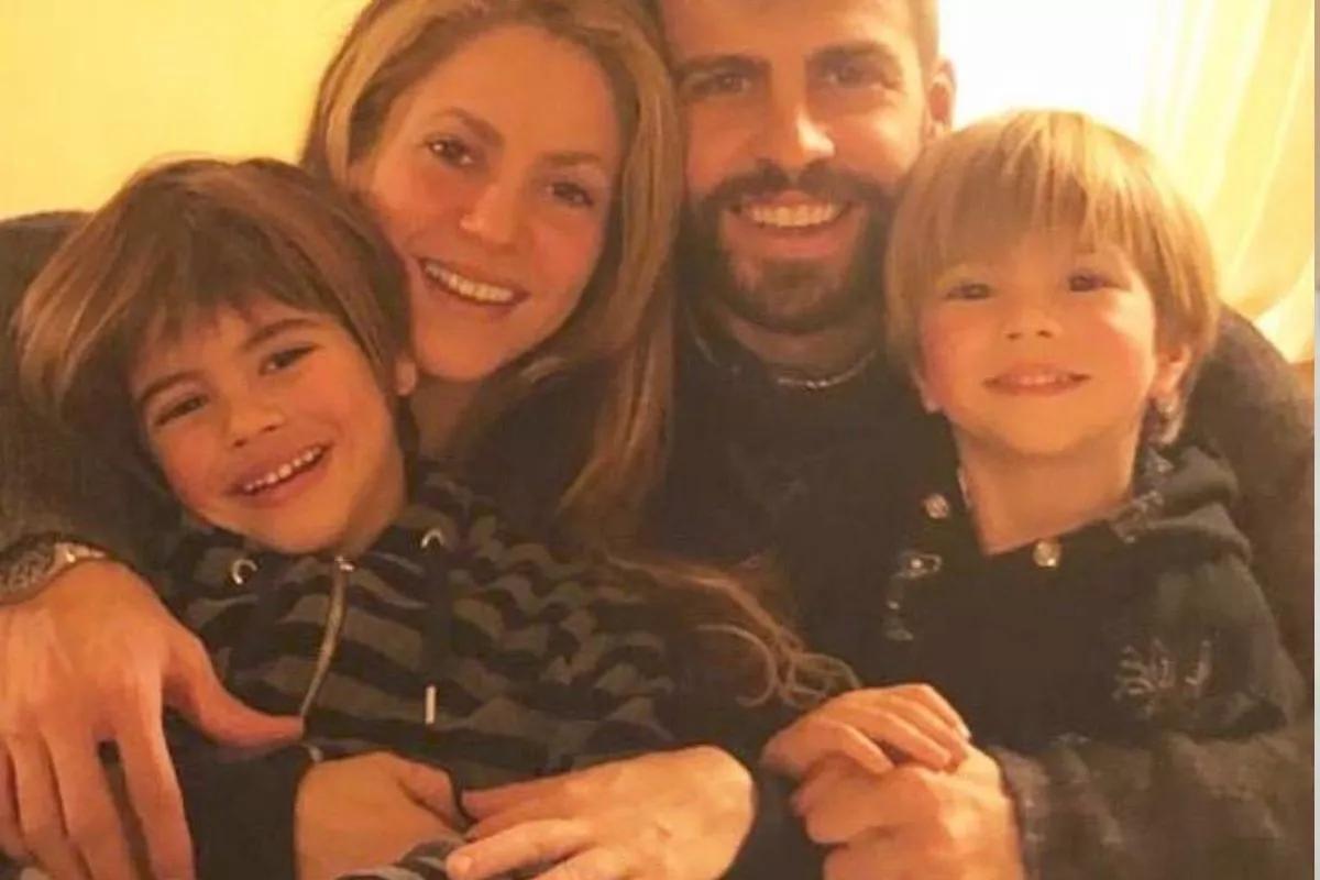 Shakira y Piqué tienen dos hijos: Sasha y Milan