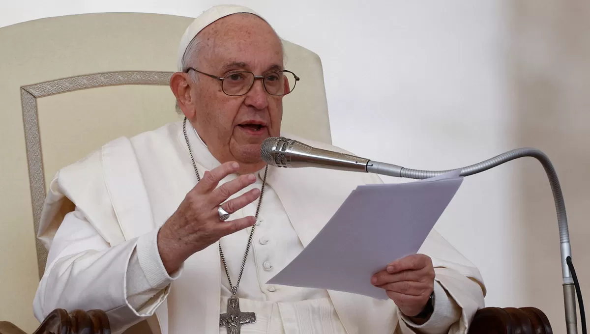 El papa Francisco afirmó que la paz es posible en Ucrania
