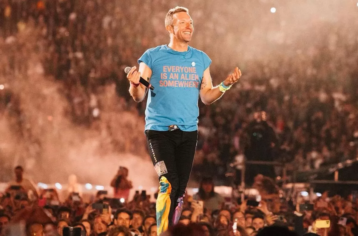 Coldplay cerró sus shows en Argentina