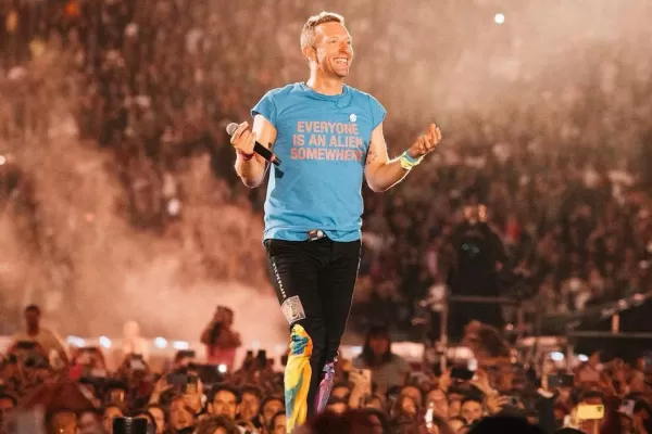 Video: cómo fue el último show de Coldplay en Argentina