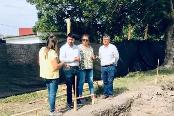 Comenzaron las obras para la construcción de una sucursal del Banco Nación en Bella Vista