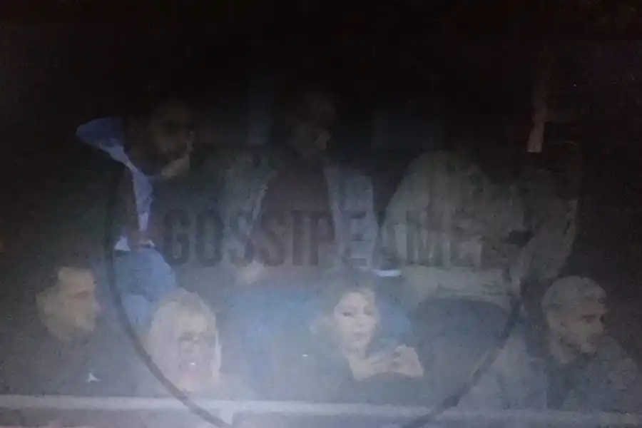 Wanda Nara fue vista con Mauro Icardi en el estadio del Galatasaray.