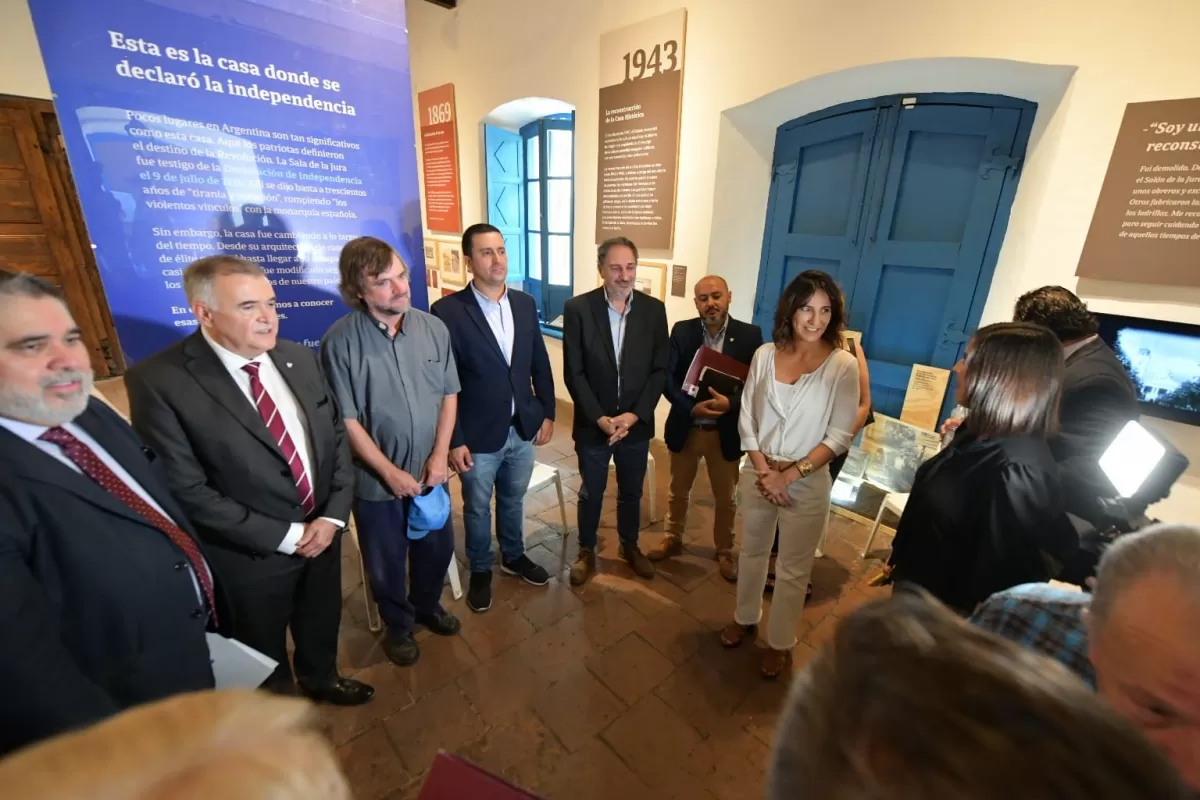 EN CASA HISTÓRICA. El Gobierno provincial ratificó su compromiso en la lucha contra la droga.