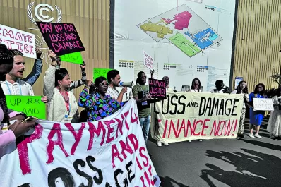 Conferencia en Egipto: jóvenes piden reparación y justicia social por el clima