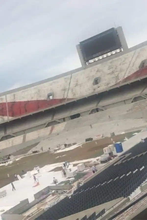 Así quedó El Monumental tras los 10 shows de Coldplay