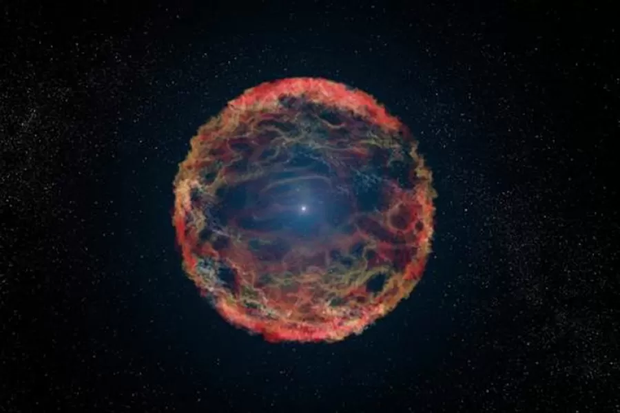 Captan, por primera vez, el instante de la explosión de una Supernova