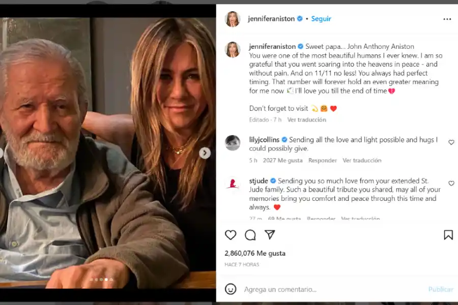 Murió el reconocido actor John Aniston, padre de Jennifer Aniston