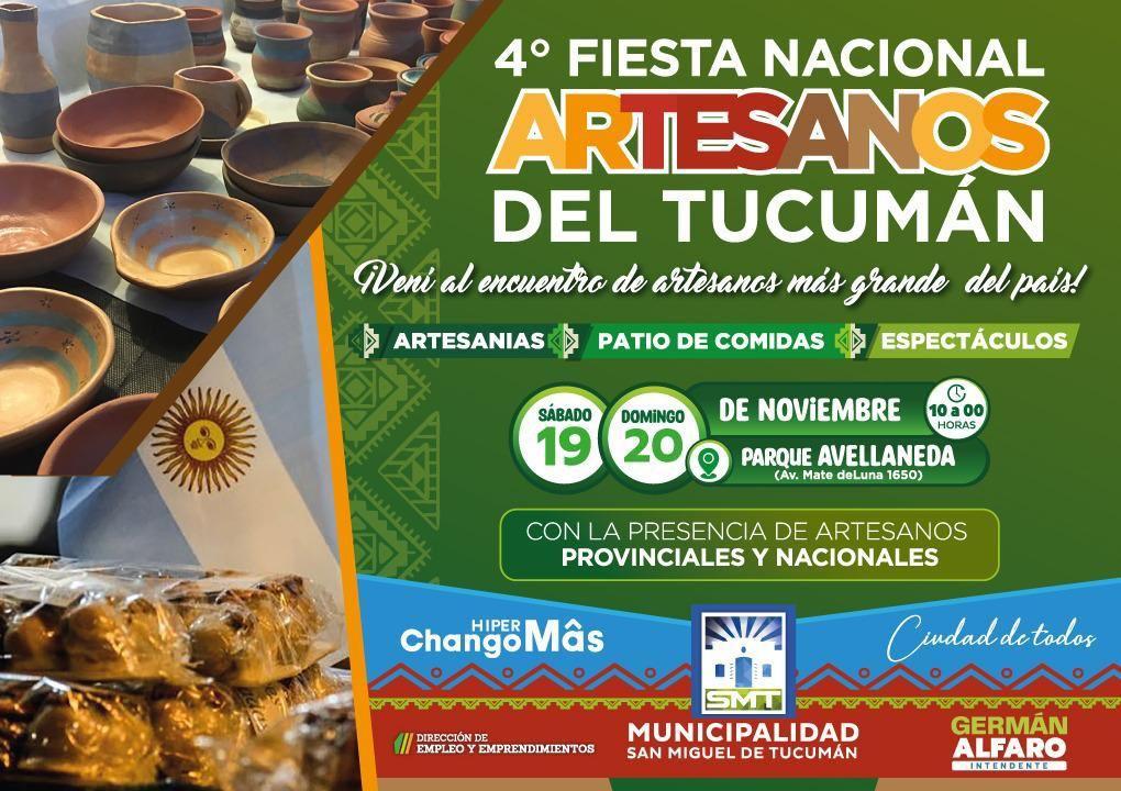 En el parque Avellaneda, se viene la cuarta edición de la “Fiesta Nacional de los Artesanos”