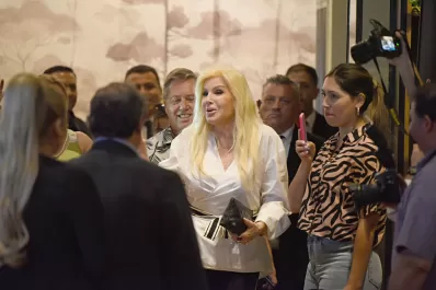 Susana Giménez llegó a Tucumán para participar del festival Lules Canta a la Patria