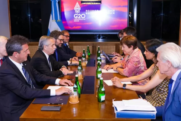 Georgieva después de reunirse con Fernández: es muy importante que la Argentina mantenga el rumbo