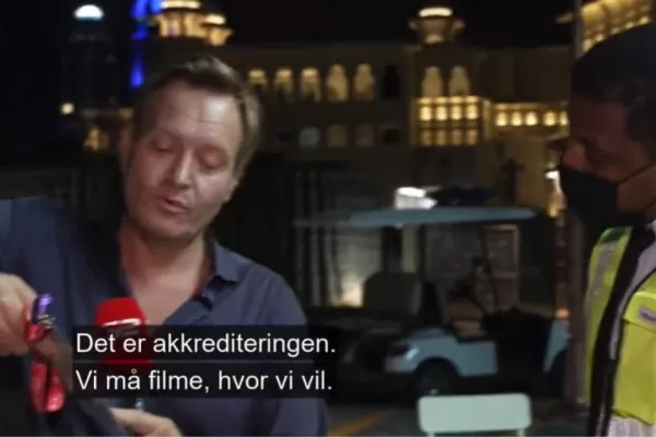 Mundial de Qatar 2022: un periodista fue amenazado en vivo