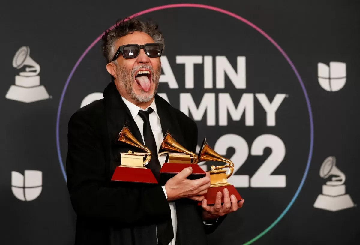 Fito Páez se llevó tres Grammy Latinos en la gala de Jorge Drexler