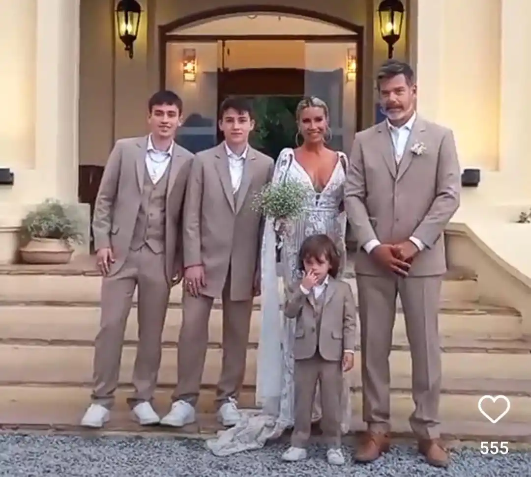 Con un fuerte Sí, quiero! Florencia Peña y Ramiro Ponce de León se casaron en Salta