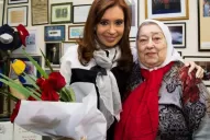 Cristina Kirchner despidió a Hebe de Bonafini: Dios te llamó el día de la Soberanía Nacional… no debe ser casualidad