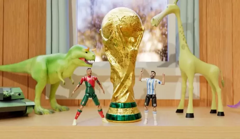 El Mundial de Qatar 2022 al estilo de la película Toy Story: un espectacular video