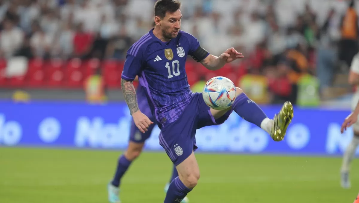 SU ÚLTIMA FUNCIÓN. Lionel Messi, a los 35 años, jugará su cuarto mundial con la camiseta de la Selección Argentina. 