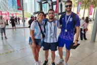 LA GACETA en Qatar: Un abrazo tucumano para papá Gerardo desde Doha