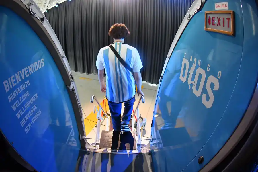 Se inauguró el Maradona Fan Fest en Qatar