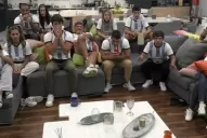 Video: así se vivió el partido de Argentina en Gran Hermano