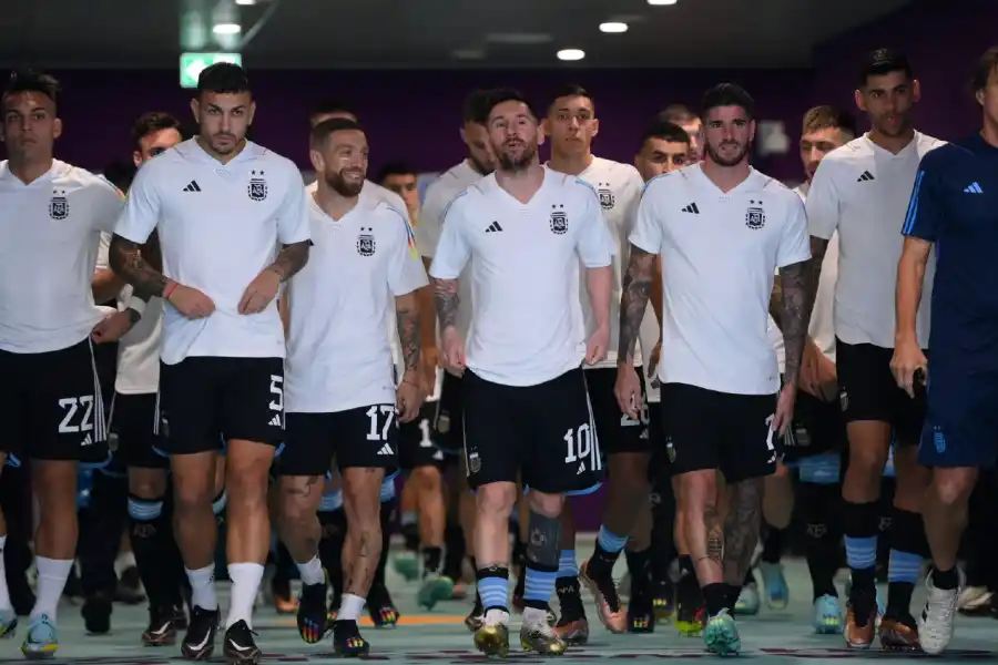 El debut de Argentina en Qatar 2022 en imágenes
