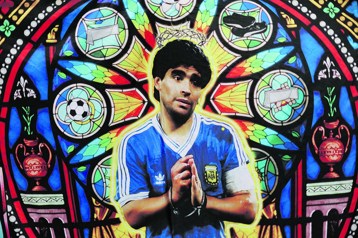 SIEMPRE PRESENTE. El recuerdo de Diego Maradona sigue latente.