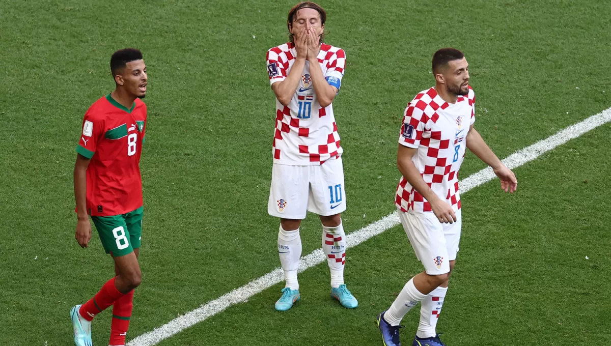 Luka Modric, la figura de Croacia.