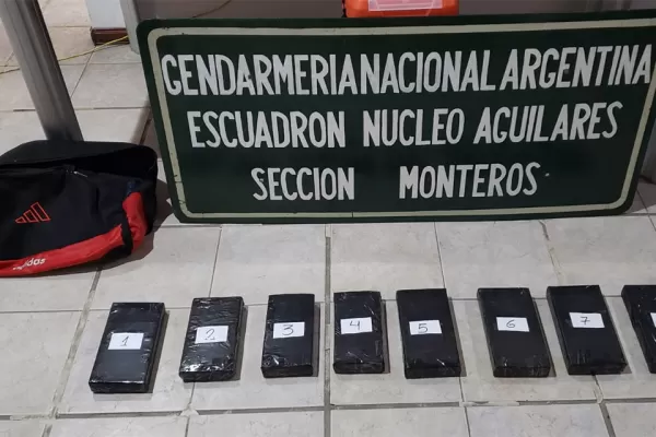 Secuestran en León Rougés 8,5 kilos de cocaína