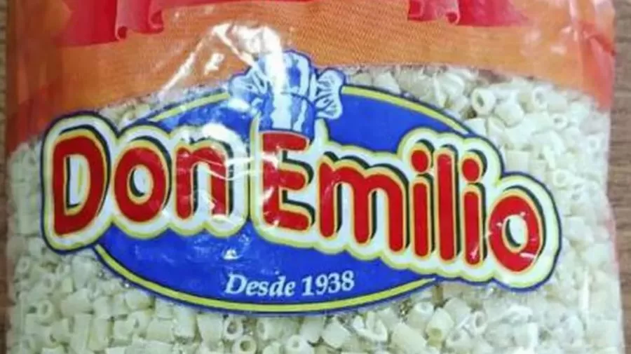Fideos secos semolados Ojitos marca Don Emilio 