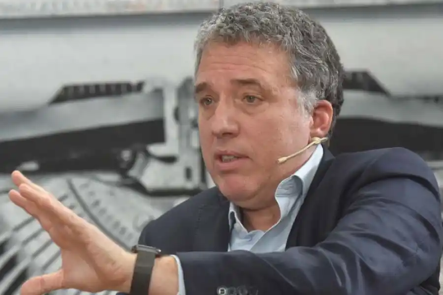 El ex ministro de Hacienda del gobierno macrista, Nicolás Dujovne.