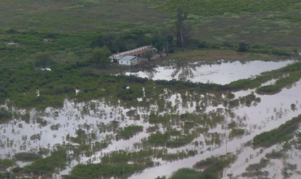 EN VERANO. El paso de las crecientes dejan huellas devastadoras.  