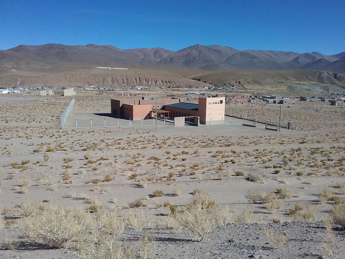Instalaciones del observatorio. Foto Comisión Nacional de Energía Atómica