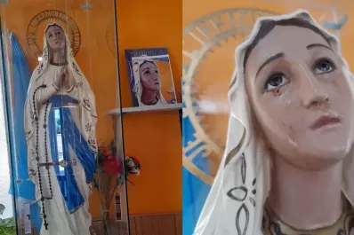 Video: la soprendente historia de la virgen que llora sangre en Santiago del Estero