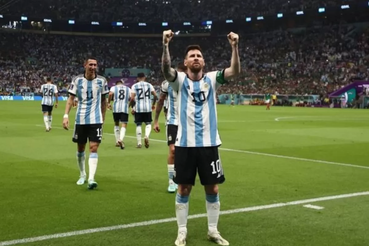 Messi, el líder del equipo.
