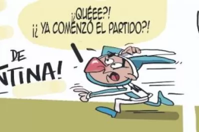 Mundial de Qatar 2022: el humor de Chaquetón