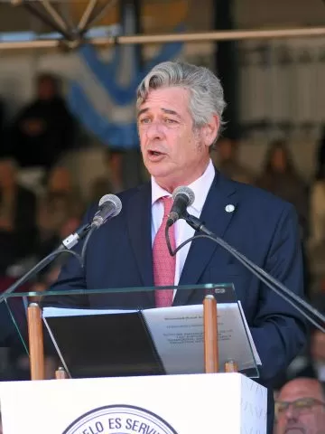 Alberto Pino es el presidente de la Sociedad Rural Argentina (SRA). 
