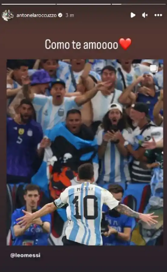 Qatar 2022: El desaforado festejo de los hijos de Messi tras el triunfo