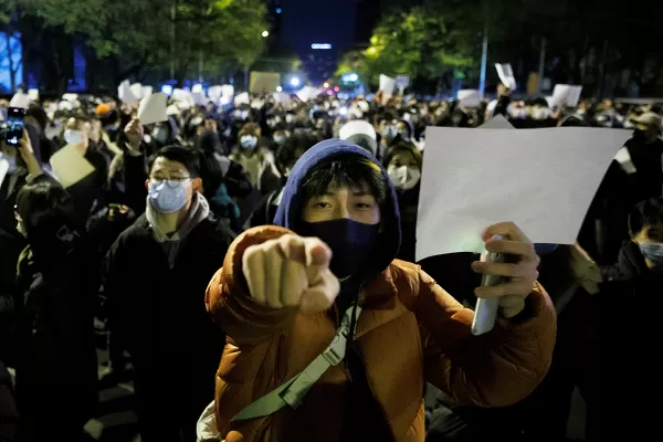 Se extienden las protestas en China contra el confinamiento