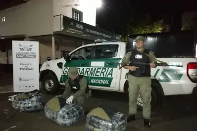 Secuestraron más de 60 kilos de marihuana