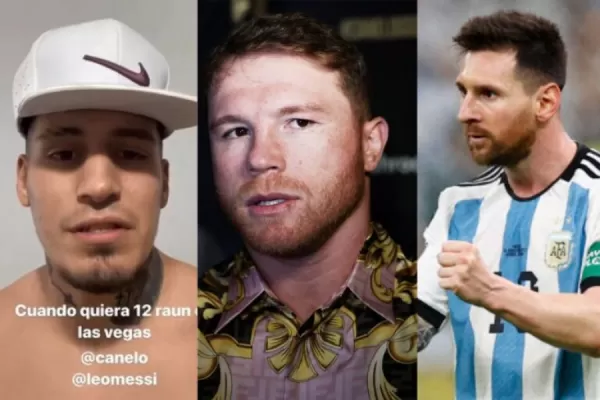 El boxeador chubutense Ezequiel Matthysse amenazó a Canelo Álvarez, Ojo, con Messi, guacho