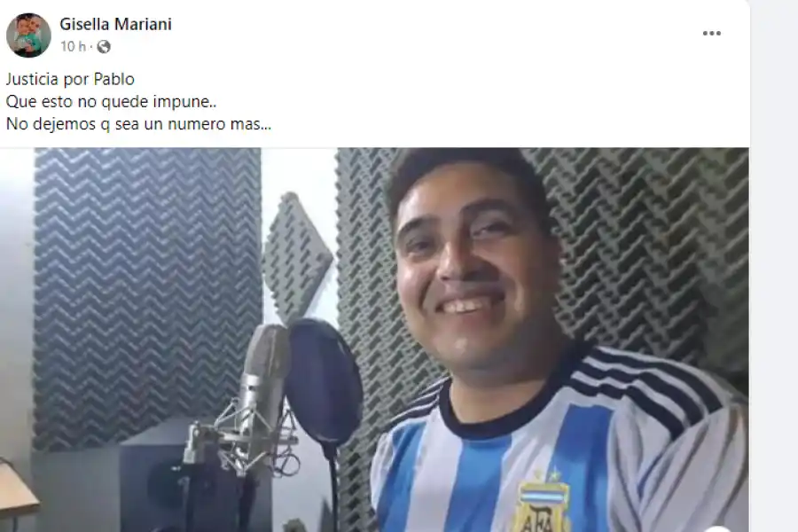 Video: el cuarteto estuvo presente en el entierro del músico tucumano asesinado a balazos