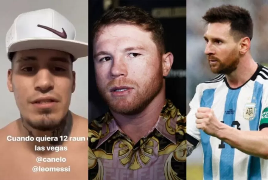 El boxeador chubutense Ezequiel Matthysse amenazó a Canelo Álvarez, Ojo, con Messi, guacho