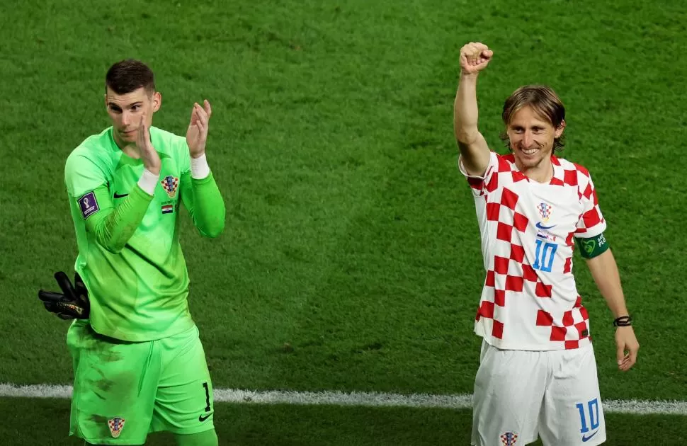 PUÑO APRETADO. Croacia mejoró la imagen del debut y goleó. 