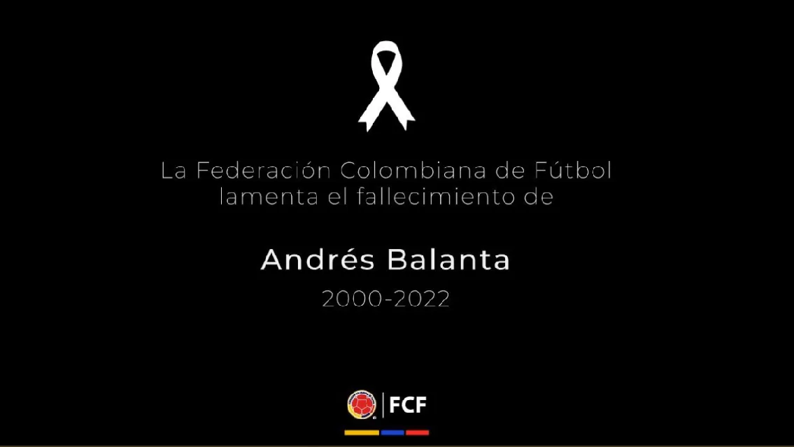 Conmoción internacional por la muerte de Andrés Balanta, jugador de Atlético Tucumán
