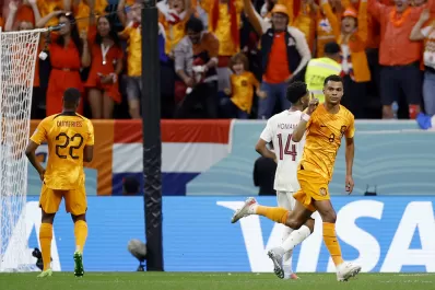 Mundial Qatar 2022: Países Bajos derrotó a Qatar y abrochó su clasificación