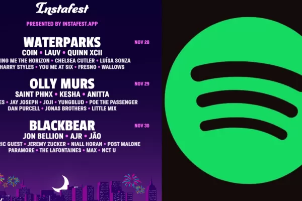 Instafest: la creativa manera con la que Spotify te muestra tus artistas más escuchados
