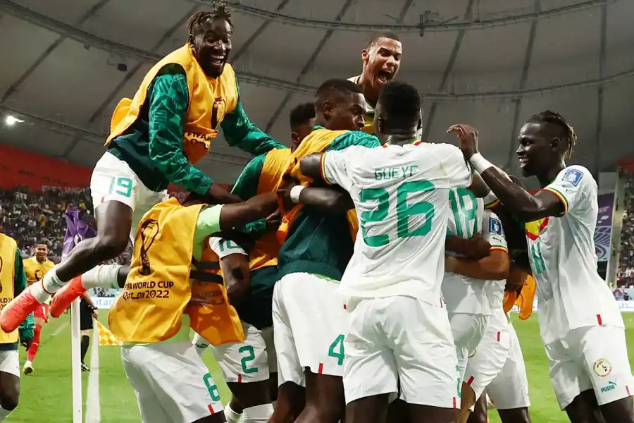 EUFÓRICOS. Sin Sadio Mané, Senegal reacomodó sus filas para lograr otra clasificación histórica.